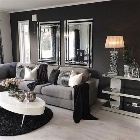 30  elegante graue Wohnzimmer-Ideen für atemberaubendes Zuhause - Wohnzimmer idee - # 