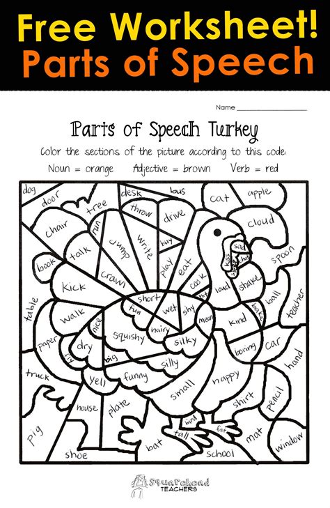 Turkey Worksheet For Fifth Grade