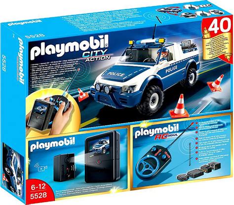 Playmobil City Action Rc Police Car With Camera Set 5528 Toywiz