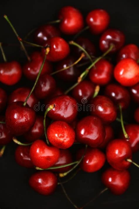 Cherry Fruits Stock Image Image Of Fresh Chery Health 73627641