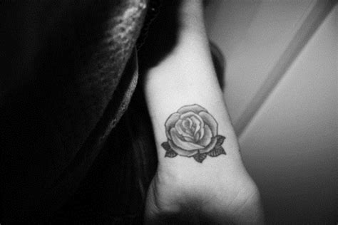 Top 125 Black And White Rose Tattoo Forearm