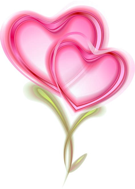 Two Pink Hearts So Sweet Heart Clip Art Heart Art Heart Pictures Heart Images Love