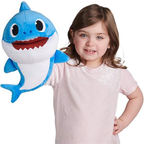 Buy Wowwee Pinkfong Baby Shark Official Daddy Shark Plush Lovey Blue