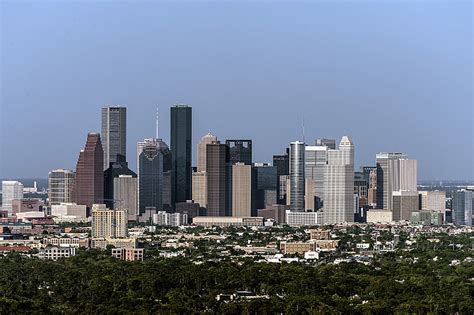 Free Photo Skyline Houston Downtown Cityscape Texas Usa