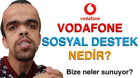 Vodafone Sosyal Destek Nedir YouTube