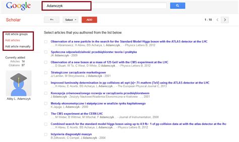 Google наука предоставя лесен начин за обширно търсене на научна литература. Google Scholar Citations - Google Scholar - My Citations ...