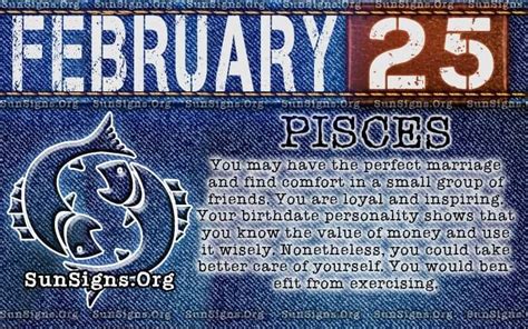 February 25 Zodiac Horoscope Birthday Personality Sunsignsorg