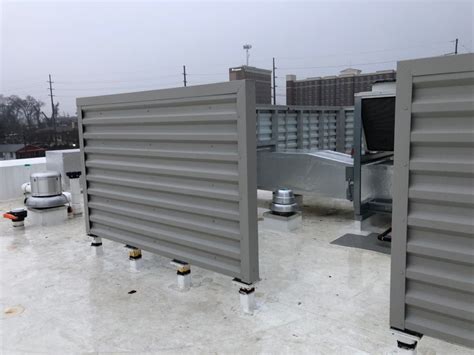 Roof Screens Rooftop Equipment Screens Architectural Screening