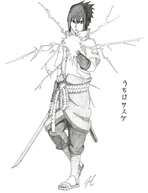 Uchiha Sasuke By Amidnightbloom On Deviantart