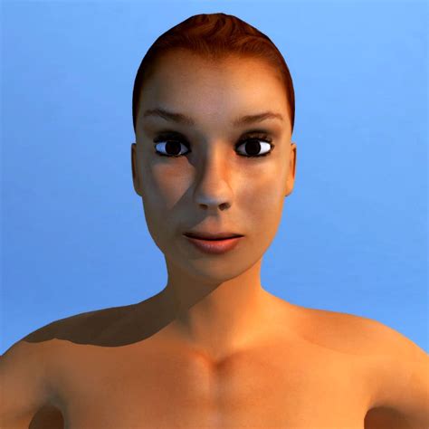 Female Human Character Dasha Rigged 3d Model