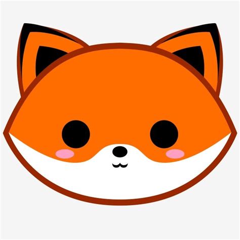 Fox Head Clipart Hd Png Cartoon Red Fox Head Fox Foxy Animal Png