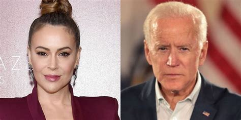 Alyssa Milano Explains Silence On Joe Biden Sexual Assault Allegation Says Men Deserve ‘due