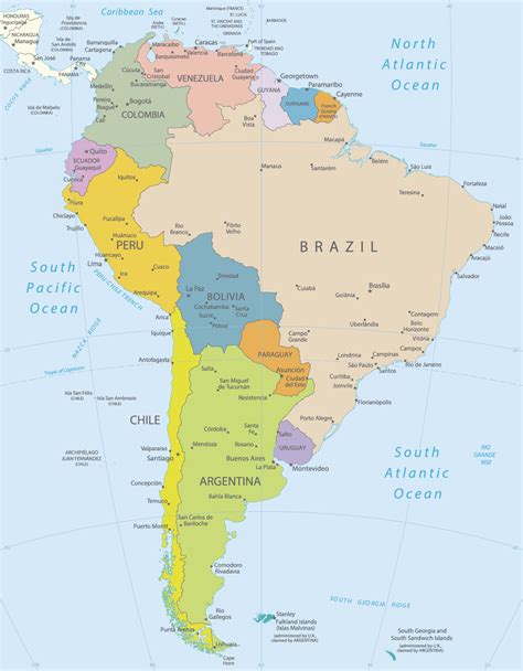 Geography South America Level 1 Activity For Kids Uk