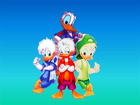 Donald Duck And Huey Dewey And Louie Duck Qp By 9029561 On Deviantart