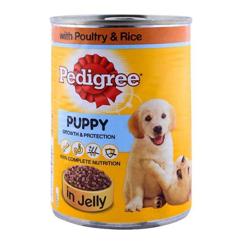 Check spelling or type a new query. Order Pedigree Puppy Poultry & Rice In Jelly Dog Food 400g ...