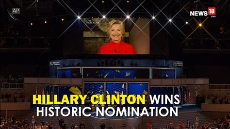 — hillary clinton (@hillaryclinton) july 27, 2016. Hillary Clinton Wins Historic Nomination, Says Glass ...