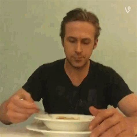 New Trending Gif Tagged Food Ryan Gosling Eating Trending Gifs