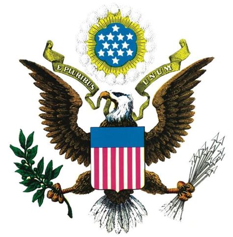 Coat Of Arms Crest Of Usa
