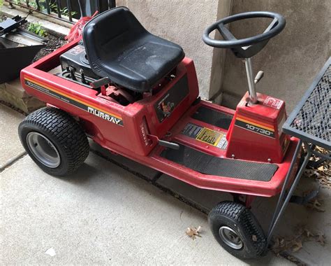 Sold At Auction Murray Riding Lawn Mower Tractor With Ph