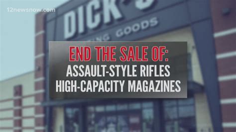 Dicks Sporting Goods Consider The Removal Of Hunting Rifles From Their