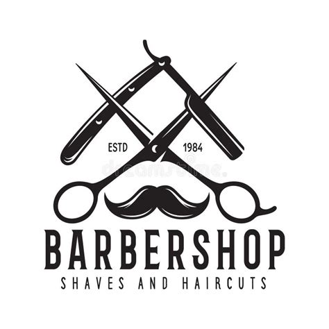 Tarjeta De Barber Shop Letras A Mano De Barberos Elementos De DiseÃo