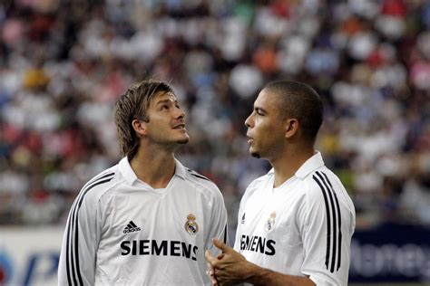 Ronaldo David Beckham One Of The Best Of All Time The Only Englishman Who Could Have Played
