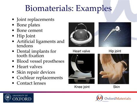 Ppt Biomaterials Science At Oxford Powerpoint Presentation Free