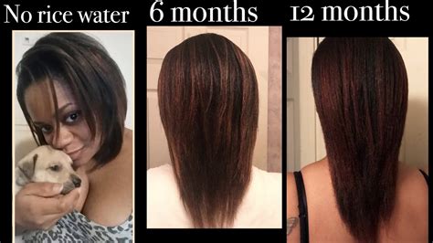 This homemade hair oil to grow hair long & thick is quite effective. How I repaired my damaged hair with RICE WATER | Before ...