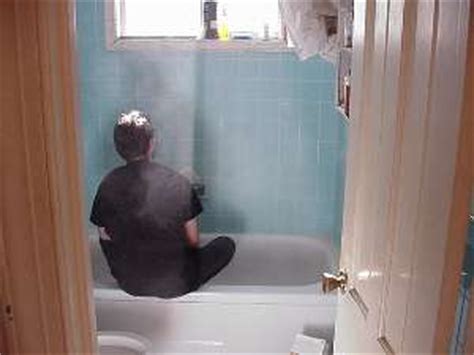 It is probably mildew, and the best way to remove it is a.g. Caulk tub