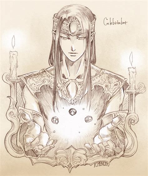 Celebrimbor Tolkien S Legendarium And More Drawn By Kazuki Mendou Danbooru