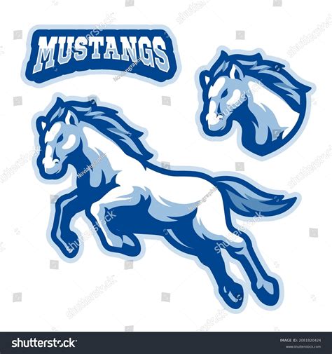 5193 Mustang Mascot Designs Bilder Stockfotos Und Vektorgrafiken