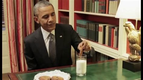 Thanks Obama Cookies And Milk Youtube