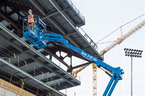 | articulating boom aerial platforms. New Genie Z-45/25 RT and Z-45/25J RT | Papé Material Handling