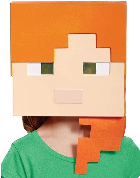 Minecraft Creeper Vacuform Child Mask Disguise Inc Masks