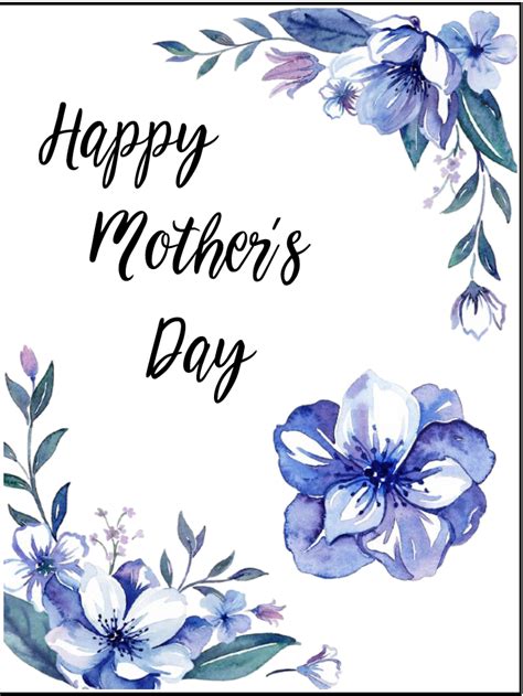 Mothers Day Cards Printable