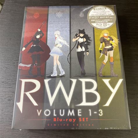 新品 Rwby Volume 1 3 Blu Ray Set〈初回仕様版・7枚組 メルカリ