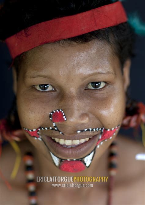ERIC LAFFORGUE PHOTOGRAPHY Portrait Of A Smiling Tribal Woman In