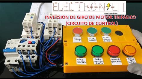 Inversi N De Giro De Motor Trif Sico Parte I Circuito De Control