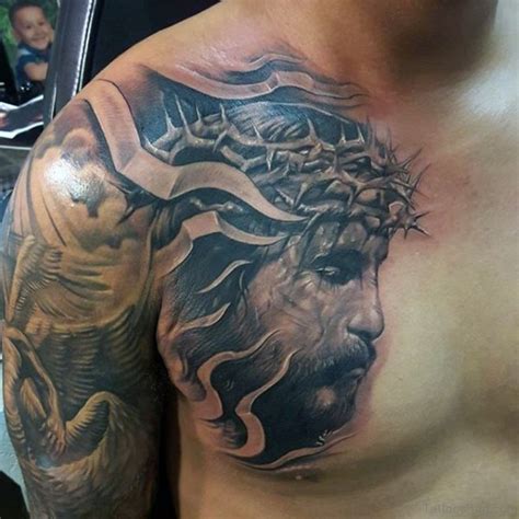 70 Mind Blowing Jesus Tattoos For Chest