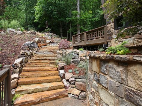 Lake Bluff Lodge Completed Rustic Landscape Atlanta By Modern