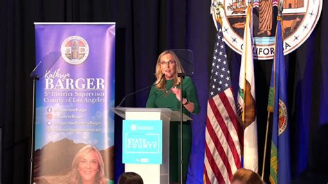 Los Angeles County Supervisor Kathryn Barger State Of