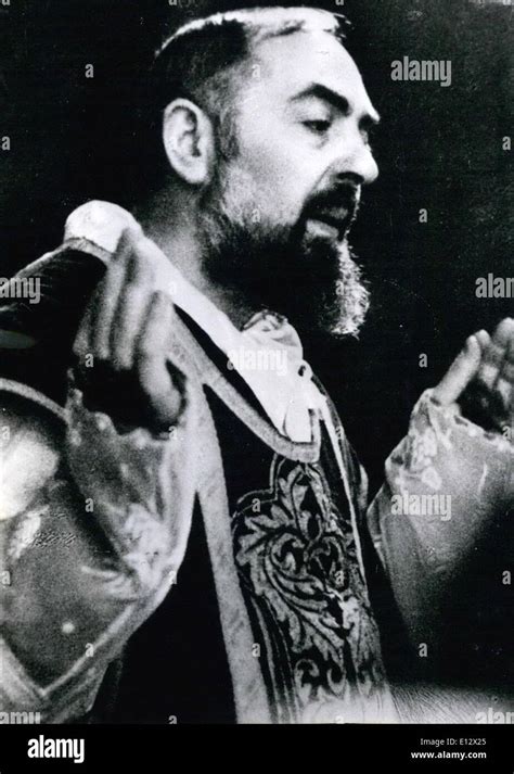 Feb 26 2012 Picture Shows Padre Pio Stigma On Both Hands Is Stock