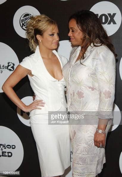 Nicole Richie And Mom Brenda Harvey Richie During Fox New Season