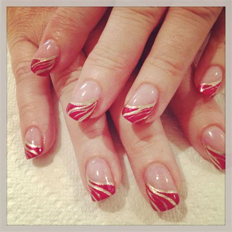 Fancy French Gel Nails French Gel Nail Art Designs French Manicure