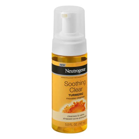 Neutrogena Soothing Clear Turmeric Mousse Cleanser Hy Vee Aisles