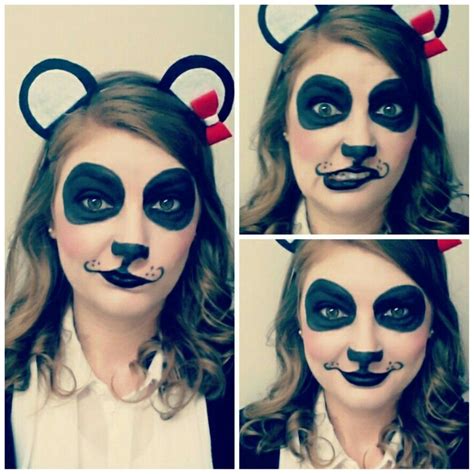 panda makeup cute halloween makeup diy halloween costumes for women halloween goodies