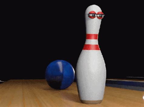 Weird Paper Bowling Pin Hit 