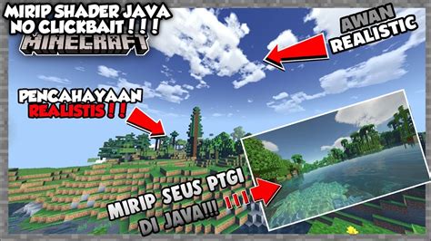 Top Shaders Mcpe Realistis Mirip Minecraft Java Hyra
