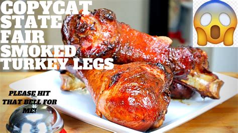 Copycat State Fair Turkey Legs How To Make The State Fair Smoked Turkey Legs Youtube Video