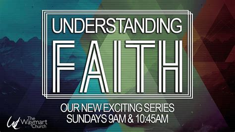Understanding Faith Week 1 Youtube